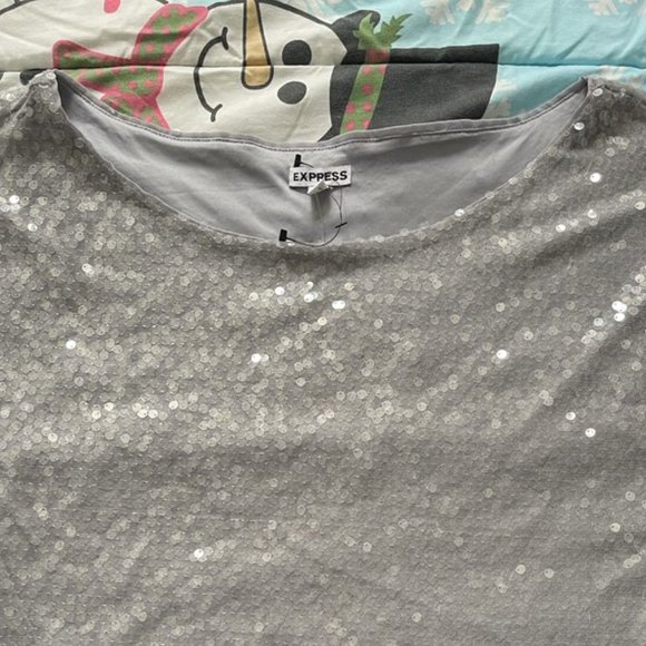 Express Sequin Top - Picture 3 of 5